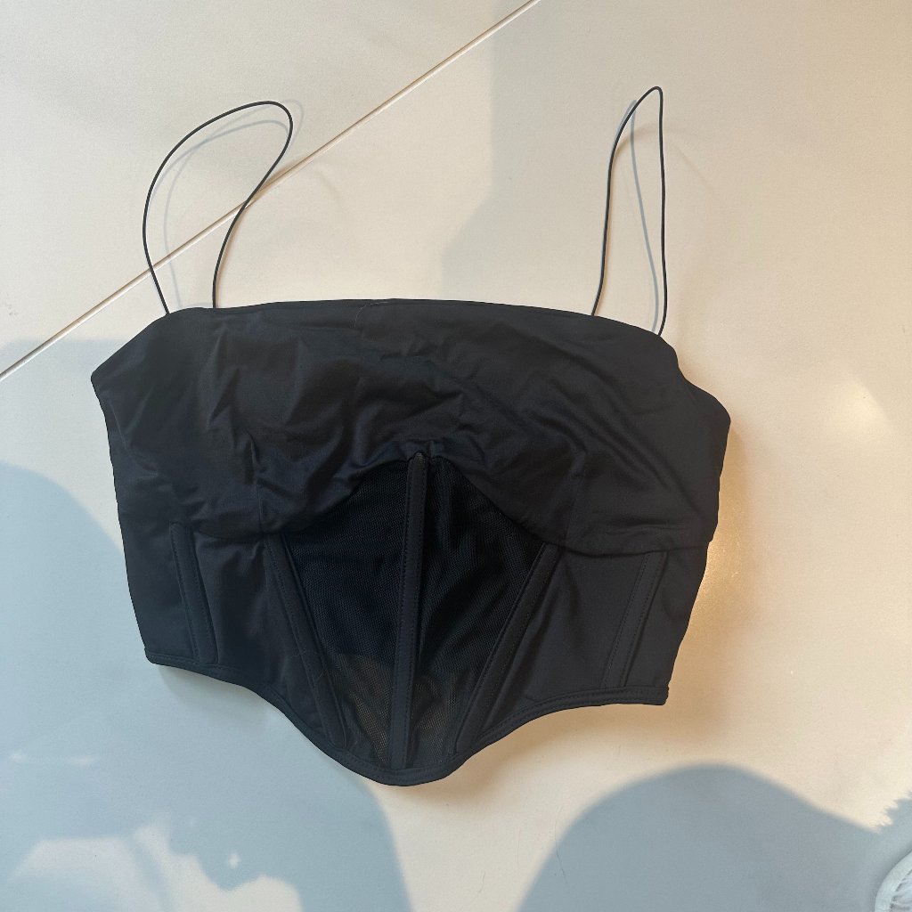 [Nwot] Meshki Black Corset Top